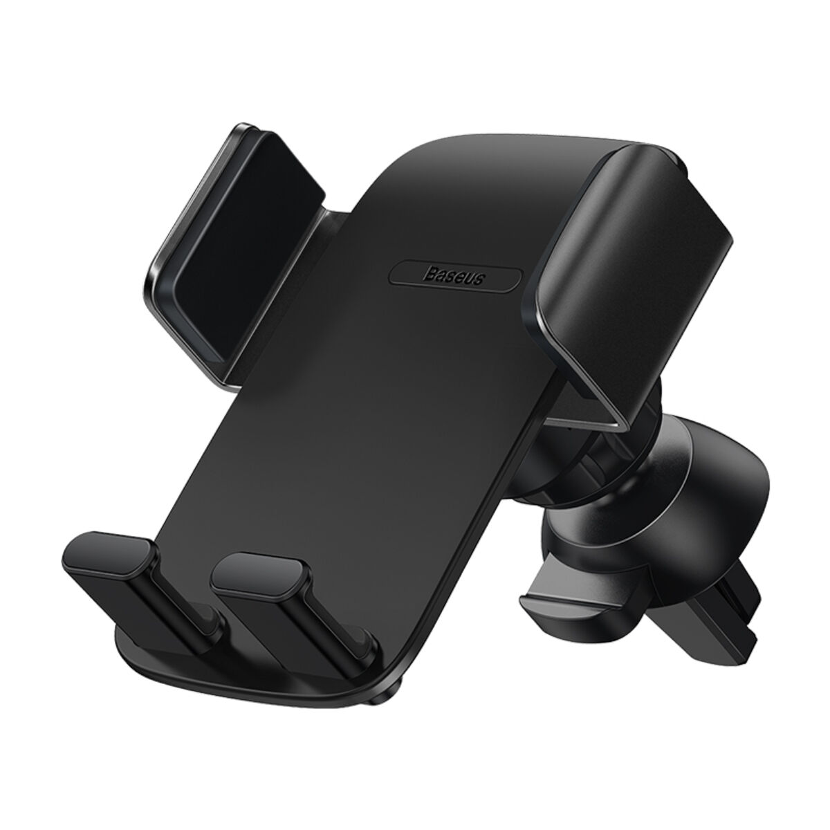 Kép 8/15 - Baseus autós telefon tartó, Easy Control PRO Clamp Holder (szellőzőrácsra szerelhető), 4.7 - 6.7 inchig, fekete (SUYK010101)