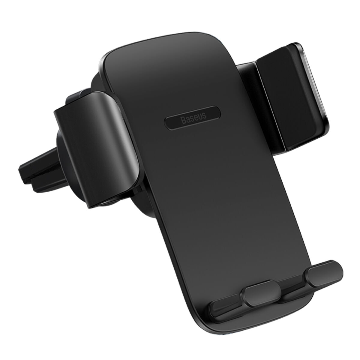 Kép 9/15 - Baseus autós telefon tartó, Easy Control PRO Clamp Holder (szellőzőrácsra szerelhető), 4.7 - 6.7 inchig, fekete (SUYK010101)