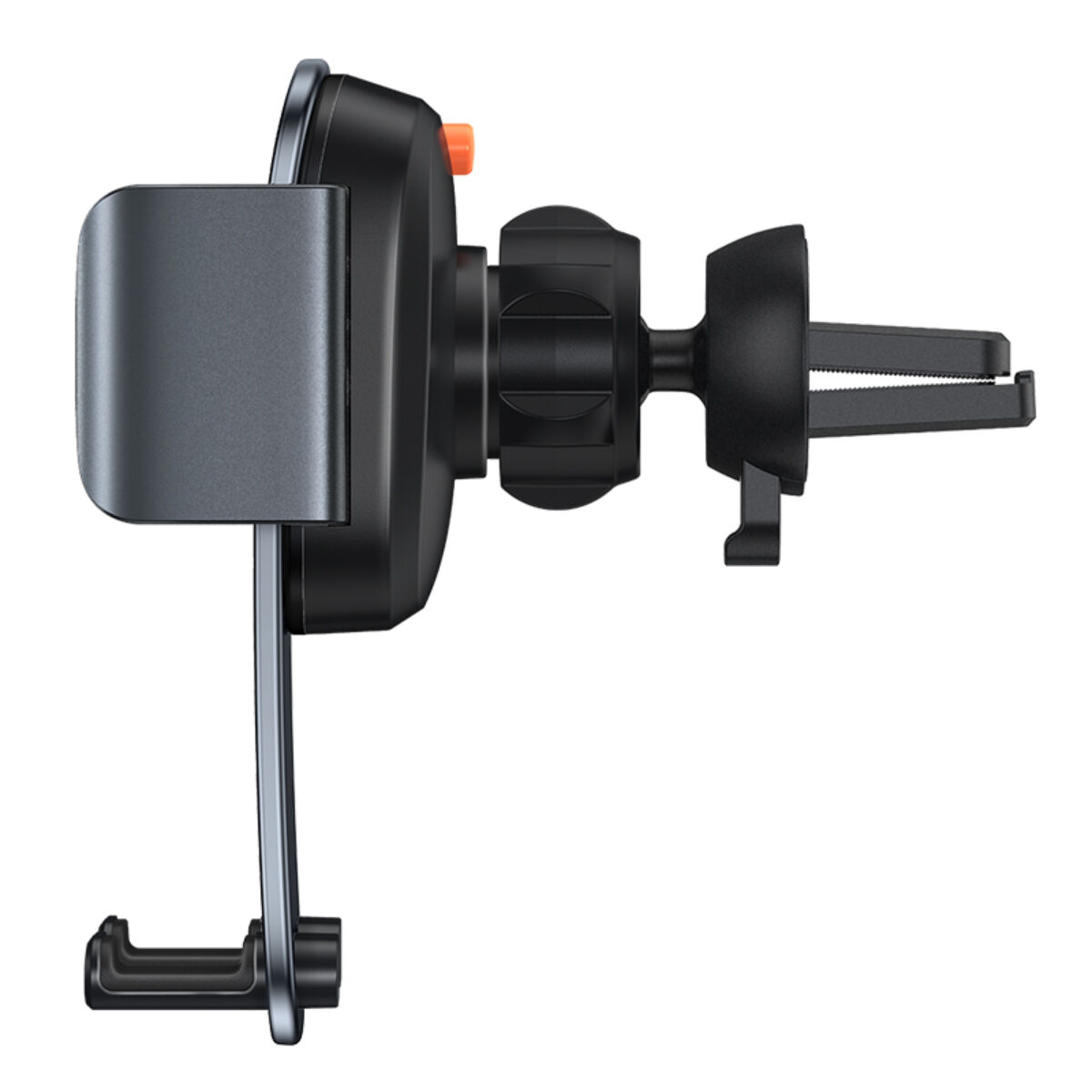 Kép 7/15 - Baseus autós telefon tartó, Easy Control PRO Clamp Holder (szellőzőrácsra szerelhető), 4.7 - 6.7 inchig, fekete (SUYK010114)