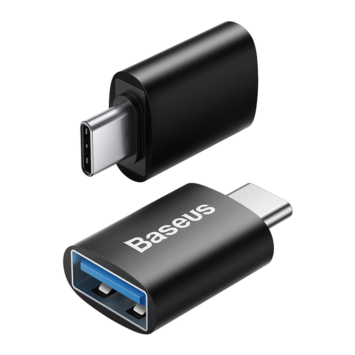 Kép 5/15 - Baseus átalakító, Ingenuity Series Mini OTG adapter, USB-A 3.1 [anya] - Type-C [apa], fekete