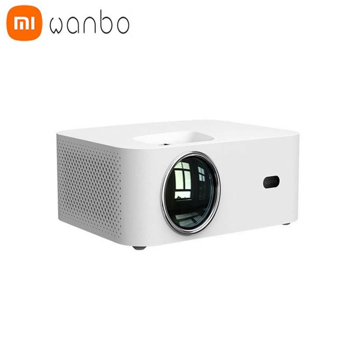 Kép 1/5 - Xiaomi Wanbo Projektor X1 Pro 1080p, Android rendszerrel, fehér EU