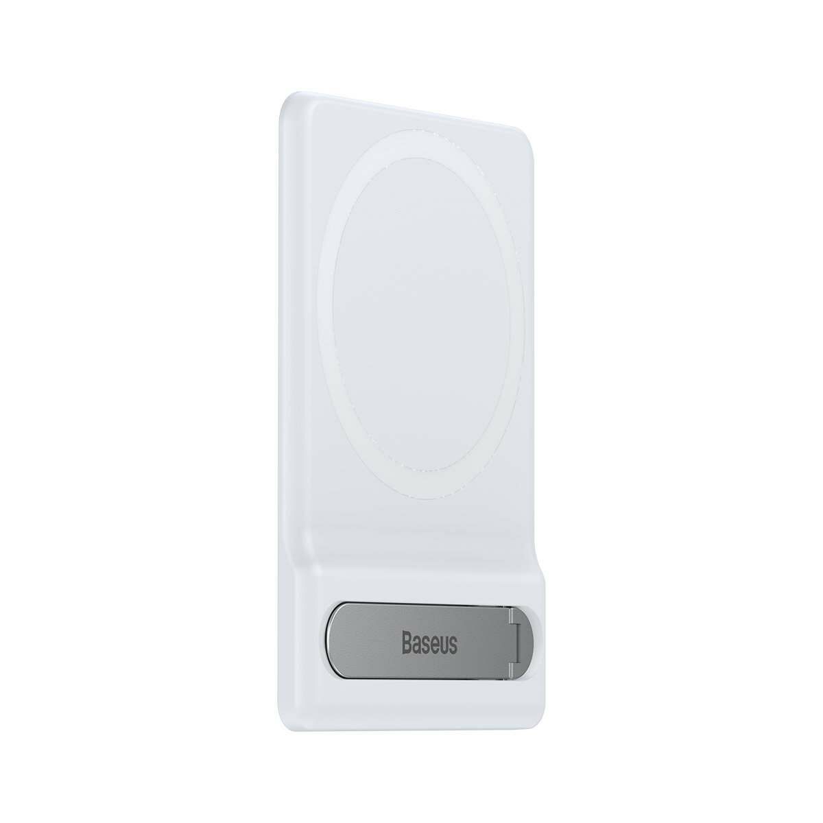 Kép 6/21 - Baseus állvány, összecsukható, mágneses, iPhone MagSafe készülékhez, fehér (LUXZ010002)