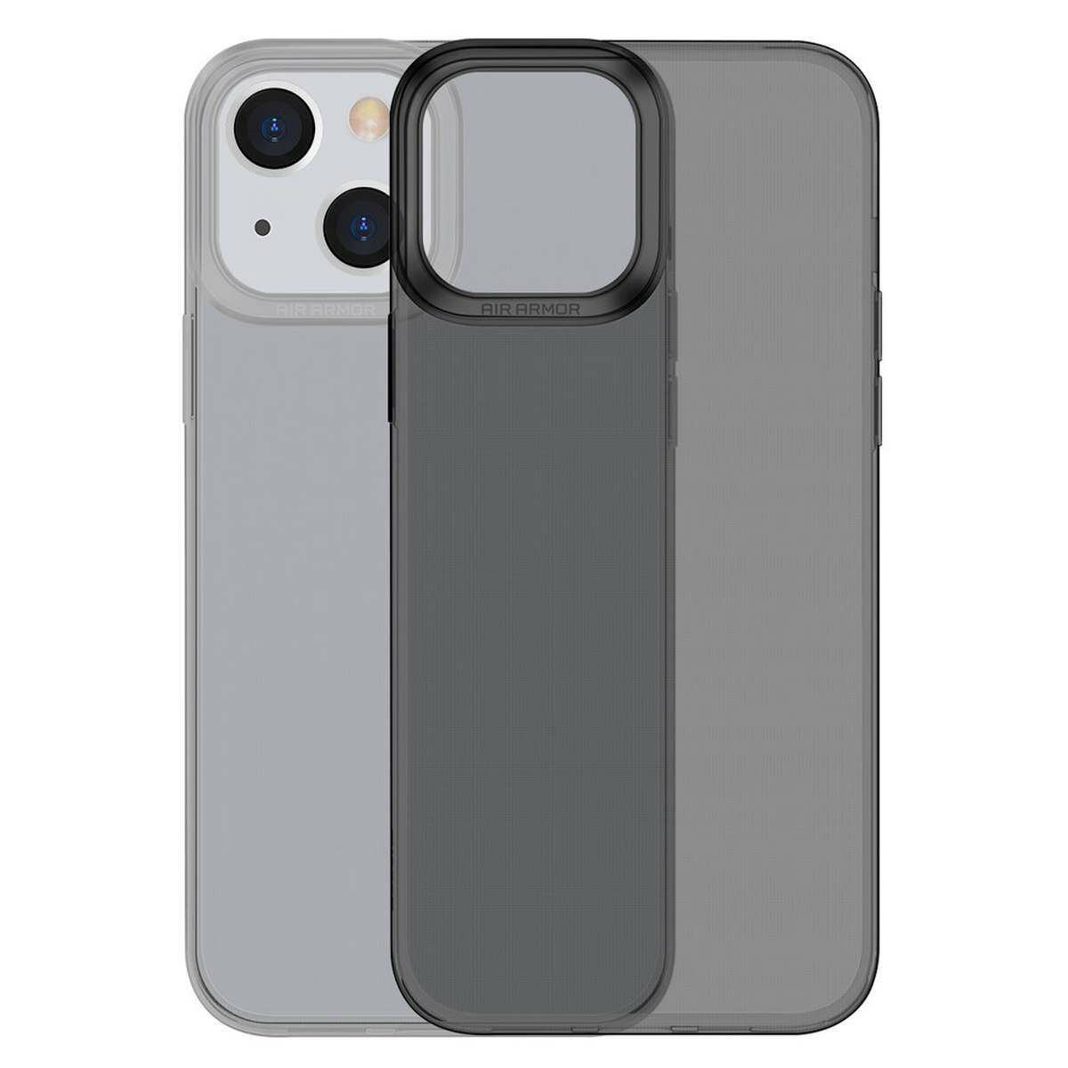 Kép 3/14 - Baseus iPhone 13 Simple Series tok, átlátszó fekete (ARAJ000301)