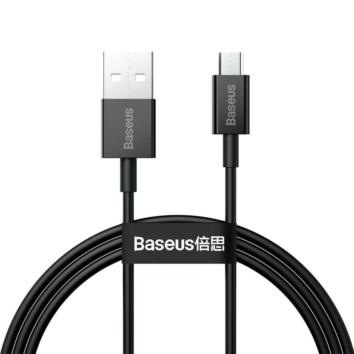 Kép 3/9 - Baseus Micro USB kábel, Superior 2A, 1m, fekete (CAMYS-01)