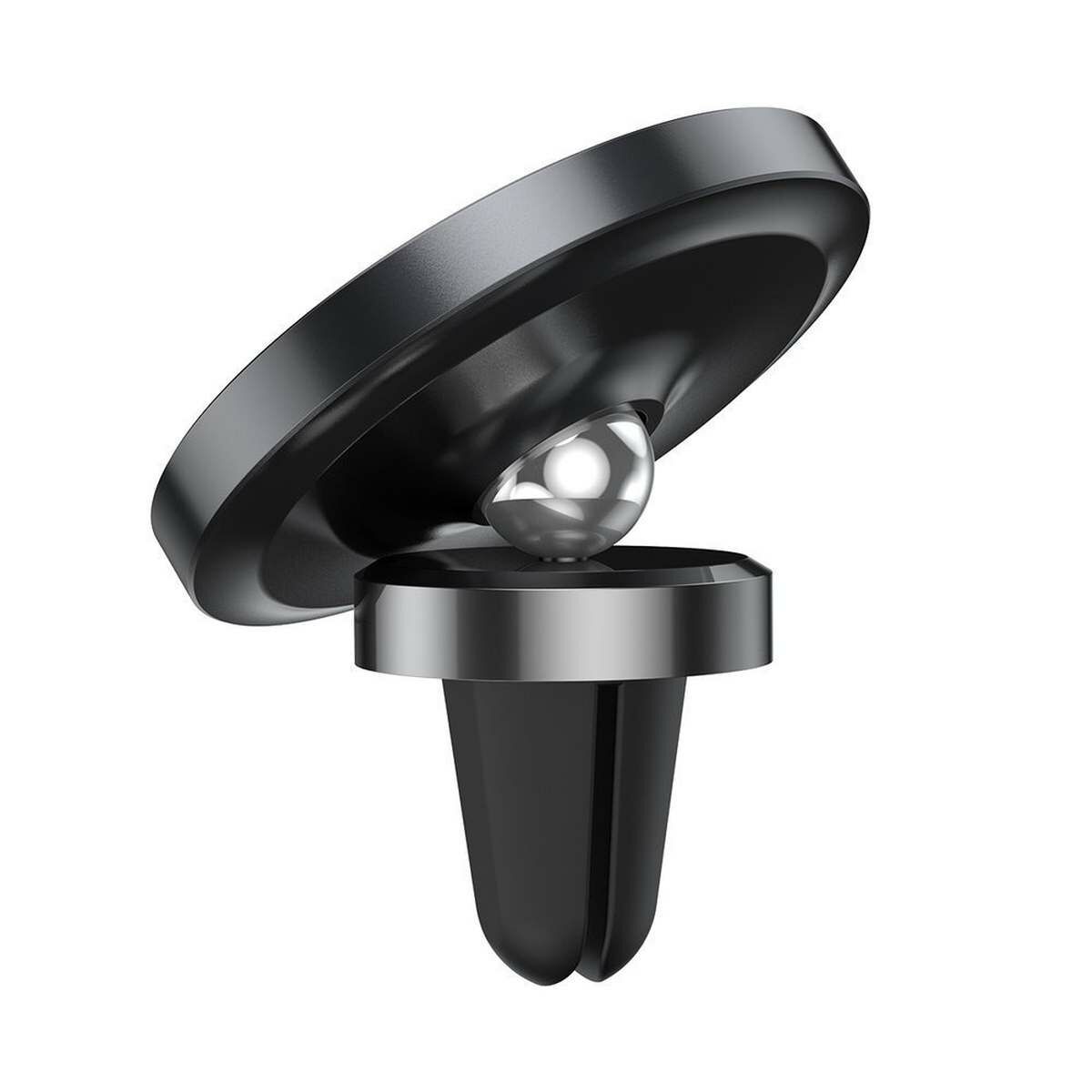 Kép 14/19 - Baseus autós telefon tartó, Magnetic, műszerfalra/szellőzőrácsra, 360 fokban forgatható, iPhone MagSafe kompatibilis, fekete (SULD-01)
