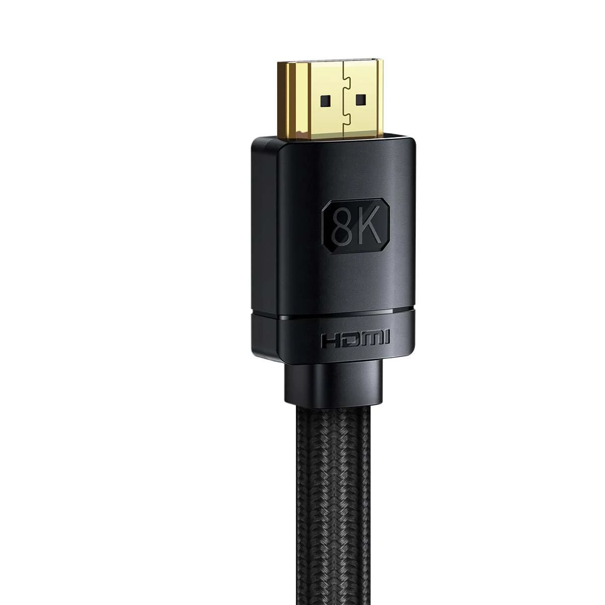 Kép 6/19 - Baseus Videó kábel, High Definition sorozat HDMI 2.1 - 8K 60 Hz, 1.5m, fekete (WKGQ040101)