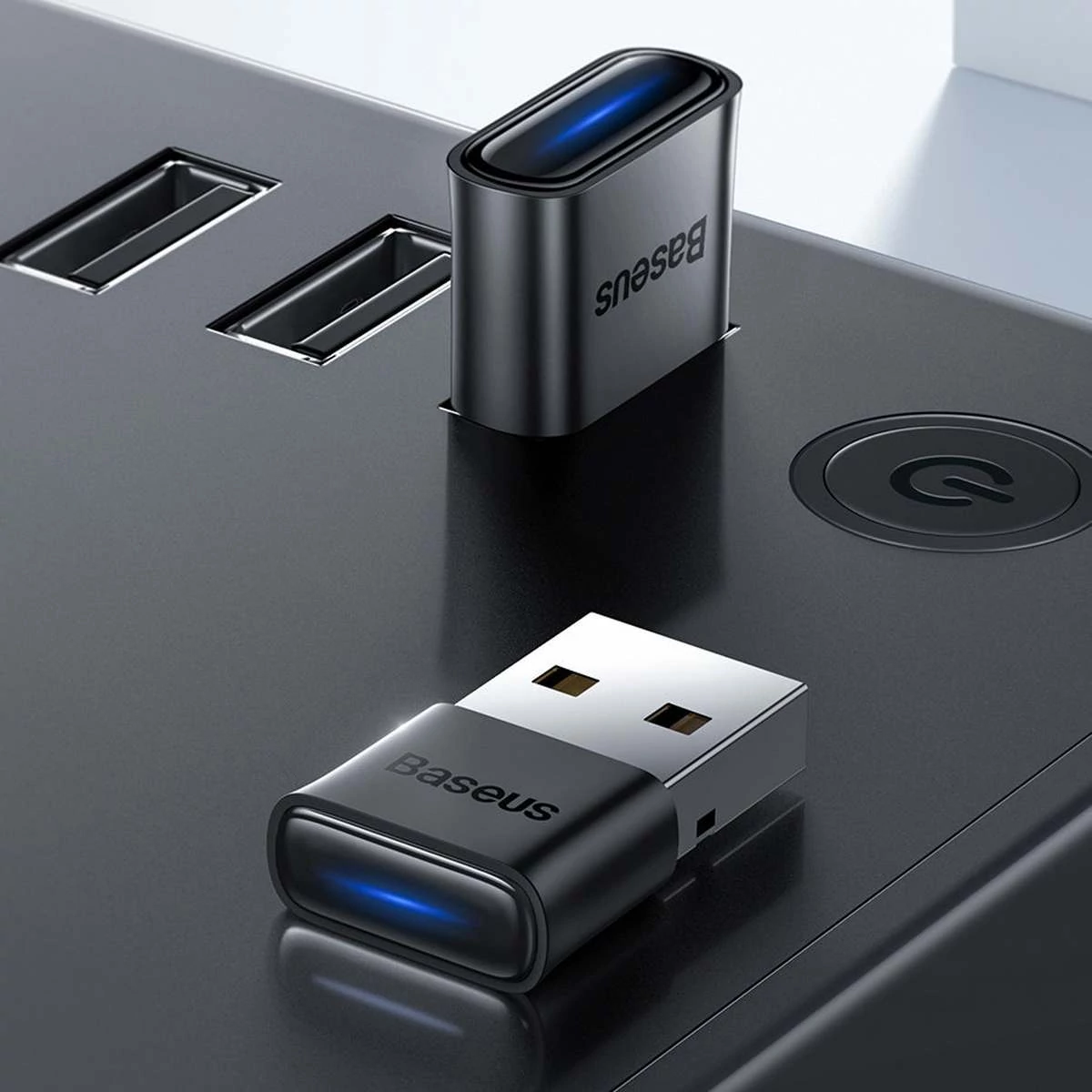 Kép 9/20 - Baseus BA04 mini Bluetooth adapter, USB vevőegység és transmitter, fekete