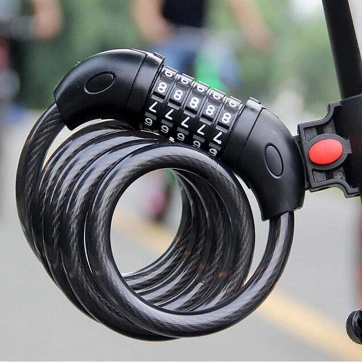 Kép 9/10 - Xiaomi Mi Electric Scooter Lock, elektromos roller zár számkóddal, fekete EU