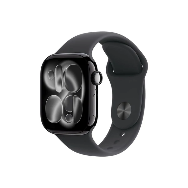 Apple Watch Series 11 (2025) GPS 42mm kozmoszfekete alumíniumtok, fekete sportszíj (S/M) EU MEQT4 Apple Watch Series 11 (2025) GPS 42mm kozmoszfekete alumíniumtok, fekete sportszíj (S/M) EU MEQT4