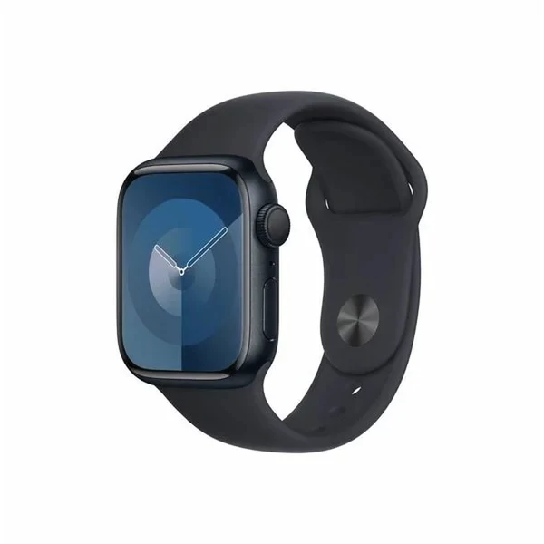 Apple Watch Series 9 GPS 41mm éjfekete aumínium tok, éjfekete sport szíj szíj S/M EU MR8W3