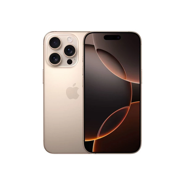 Apple iPhone 16 Pro 128GB, sivatagszínű titán MYNF3