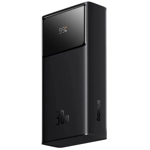 Baseus Power Bank Star-Lord 10000mAh, PD QC 30W, LED kijelző, vezeték nélküli töltés, fekete
