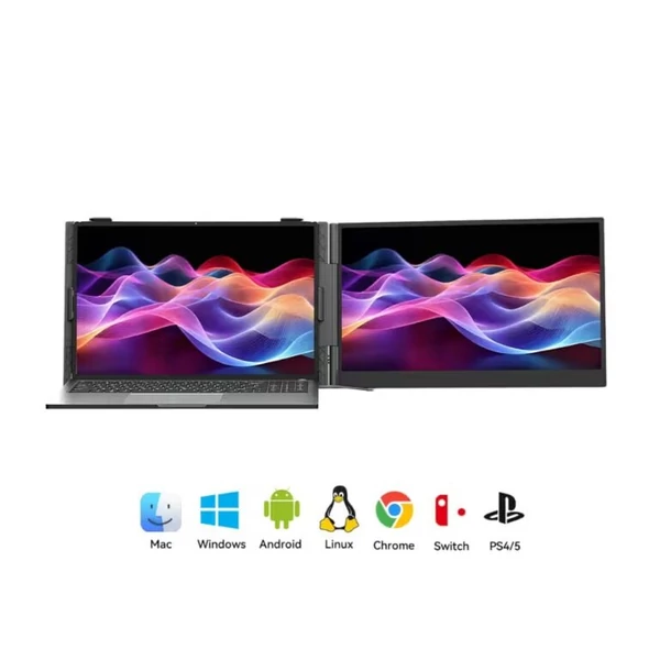 Blackview SCM8 15.3" hordozható monitor, fekete