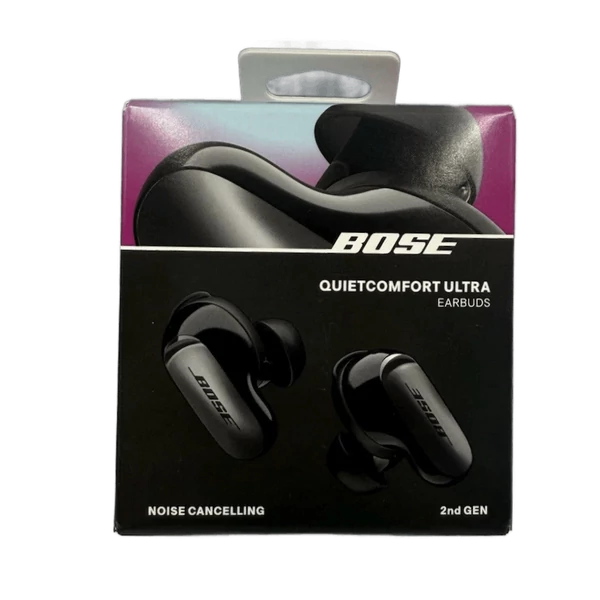 Bose QuietComfort Ultra Earbuds (2nd Gen) aktív zajszűrős fülhallgató, fekete Bose QuietComfort Ultra Earbuds (2nd Gen) aktív zajszűrős fülhallgató, fekete