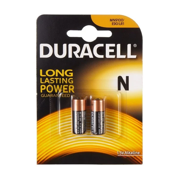 DURACELL (LR1) alkáli elem (2 db/csomag) 1.5V