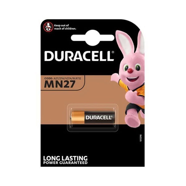 DURACELL (A27) AA alkáli elem (1 db/csomag) 12V
