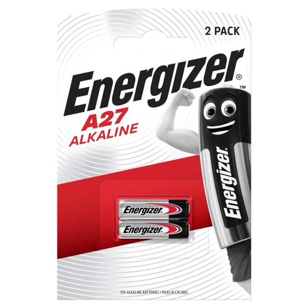 Energizer Elem (LR27) A27 Alkáli (2 db-os pakk) 12V