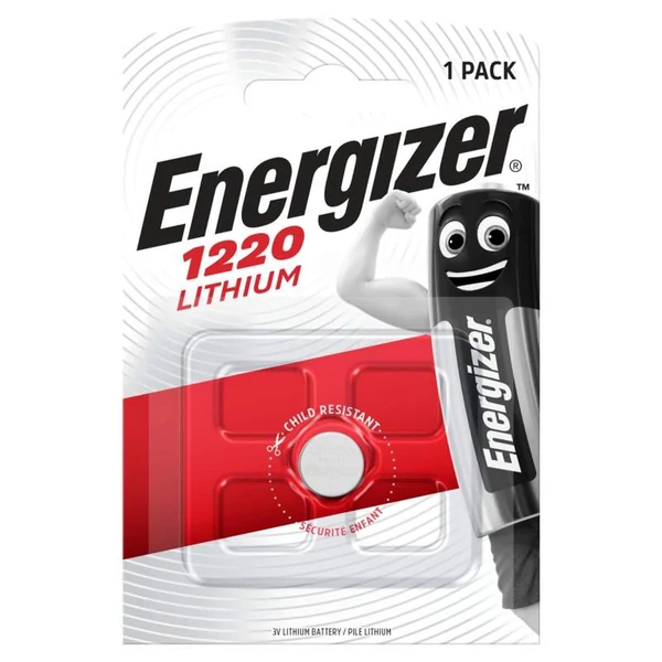 Energizer (CR1220) Lithium gombelem (1db) 3V