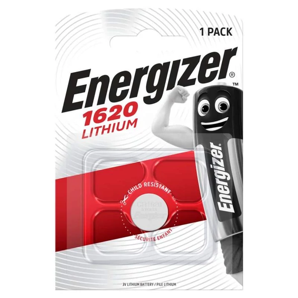 Energizer (CR1620) Lithium gombelem (1db) 3V