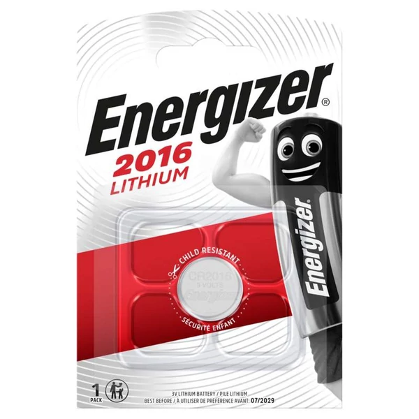 Energizer (CR2016) Lithium gombelem (1db) 3V