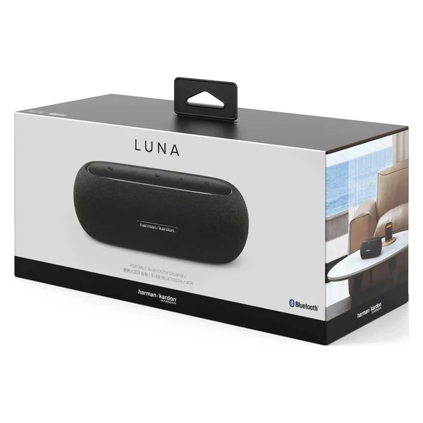 Harman Kardon Luna Hordozható Bluetooth Hangszóró, fekete EU