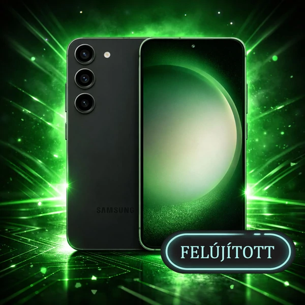 Felújított - Samsung SM-S911B Galaxy S23 Dual SIM 5G 8GB RAM 128GB, fekete