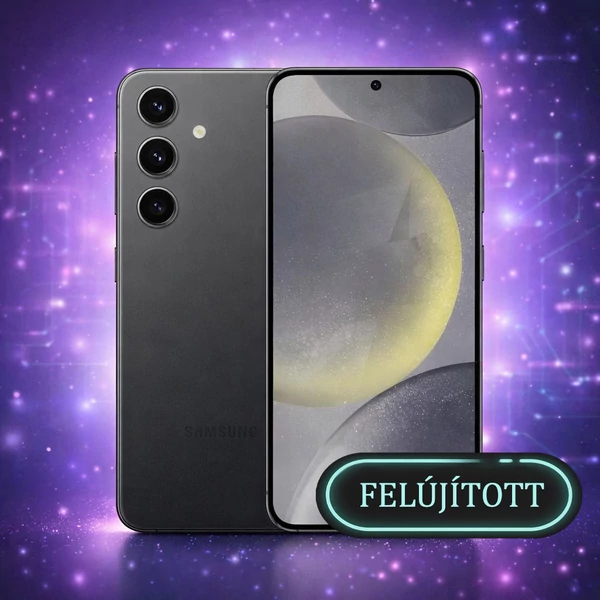 Felújított - Samsung SM-S921B Galaxy S24 Dual SIM 5G 8GB RAM 128GB, fekete