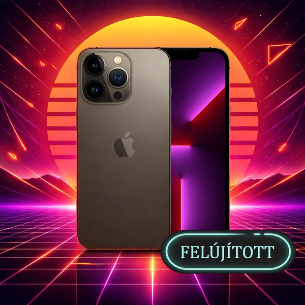 Felújított - iPhone 13 Pro 128GB, grafit MLV93