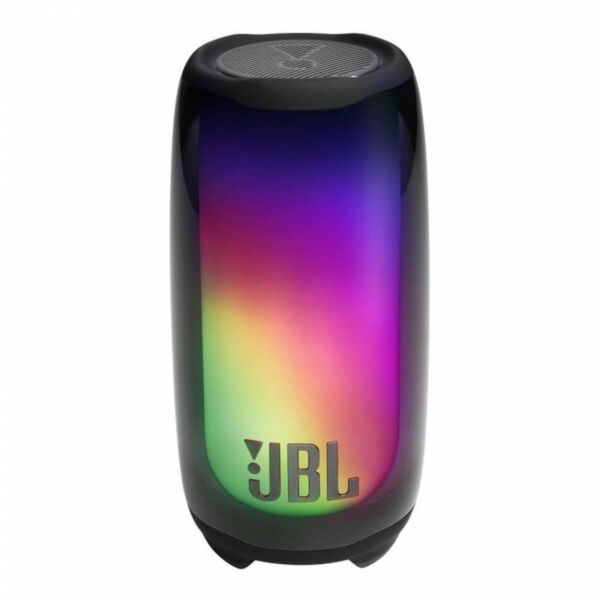 JBL PULSE 5 hordozható bluetooth hangszóró, fekete EU