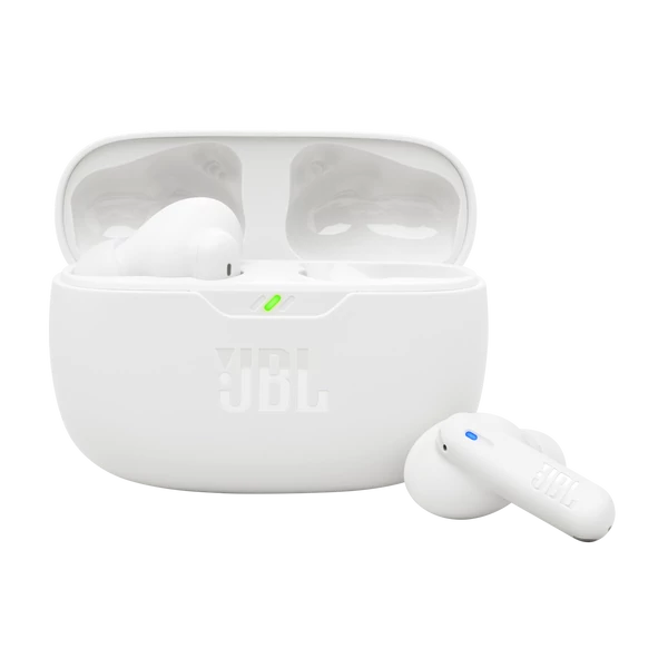 JBL Vibe Beam 2 TWS Bluetooth vezeték nélküli fülhallgató ANC, fehér EU JBL Vibe Beam 2 TWS Bluetooth vezeték nélküli fülhallgató ANC, fehér EU