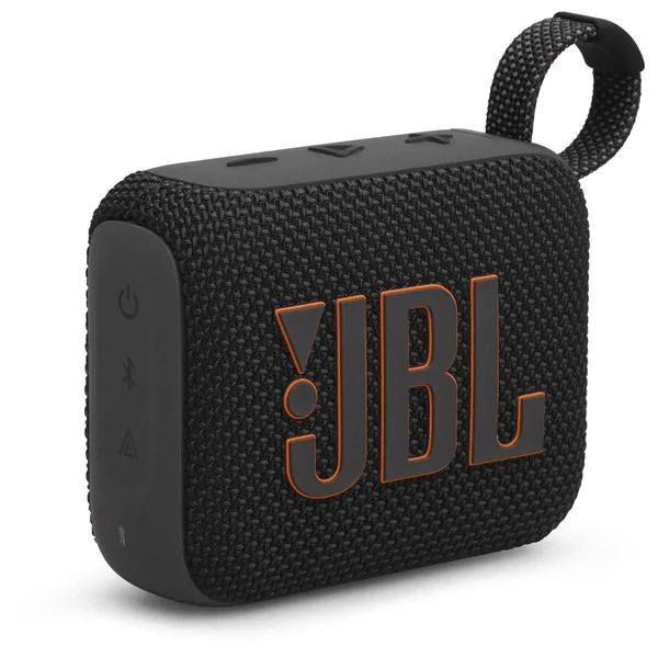 JBL Go 4 Hordozható Bluetooth Hangszóró, fekete EU