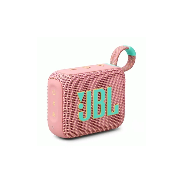 JBL Go 4 Hordozható Bluetooth Hangszóró, rózsaszín EU