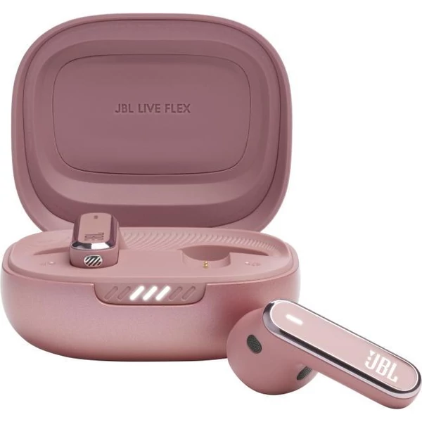 JBL Live Flex TWS Bluetooth vezeték nélküli fülhallgató, rózsaszín EU