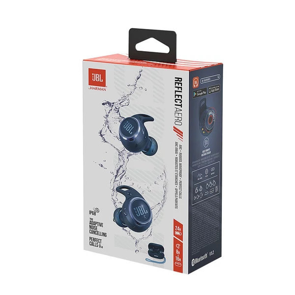 JBL Reflect Aero TWS In-Ear Earbuds vezeték nélküli fülhallgató, kék EU