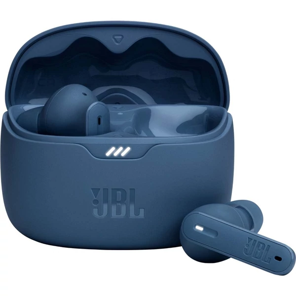 JBL Tune Beam TWS Bluetooth fülhallgató aktív zajszűréssel, kék EU