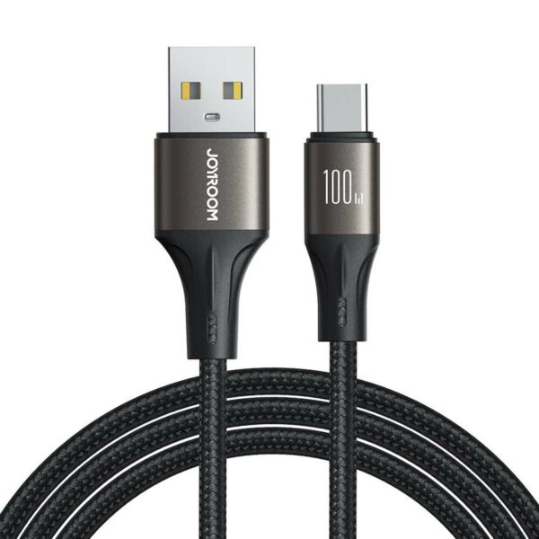 Joyroom USB - Type-C kábel 100W, 2m, fekete (SA25-AC6)