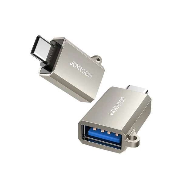 Joyroom Adapter, apa USB 3.2 Gen 1 to anya Type-C, ezüst (S-H151)