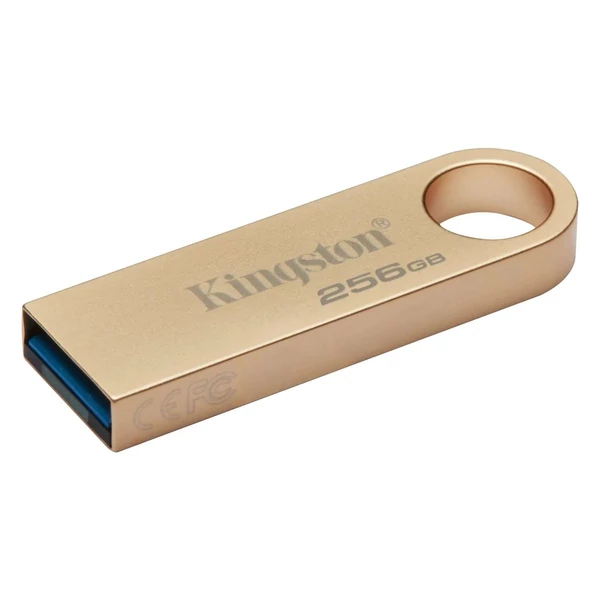 Kingston DataTraveler SE9 Pendrive 256GB USB 3.0, arany EU (DTSE9G3/256GB)