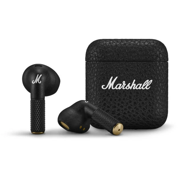 Marshall Minor IV TWS, vezeték nélküli Bluetooth fülhallgató, fekete EU Marshall Minor IV TWS, vezeték nélküli Bluetooth fülhallgató, fekete EU