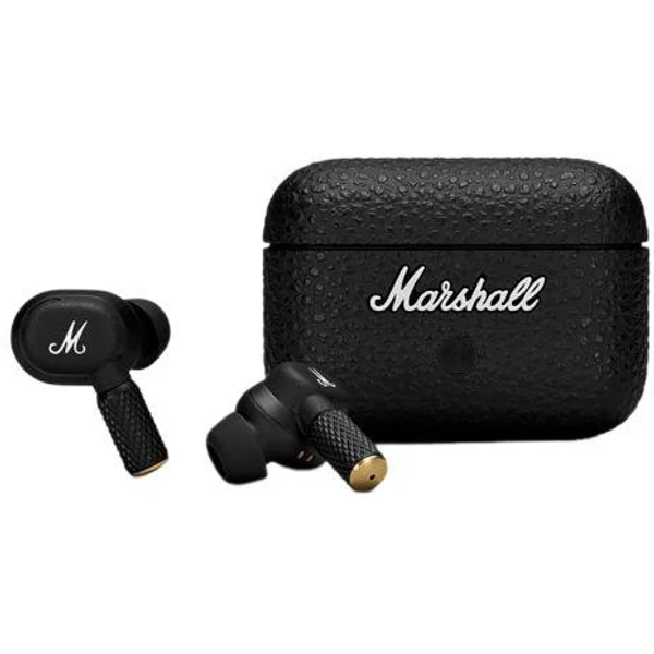 Marshall Motif II ANC TWS, vezeték nélküli Bluetooth fülhallgató, fekete EU Marshall Motif II ANC TWS, vezeték nélküli Bluetooth fülhallgató, fekete EU