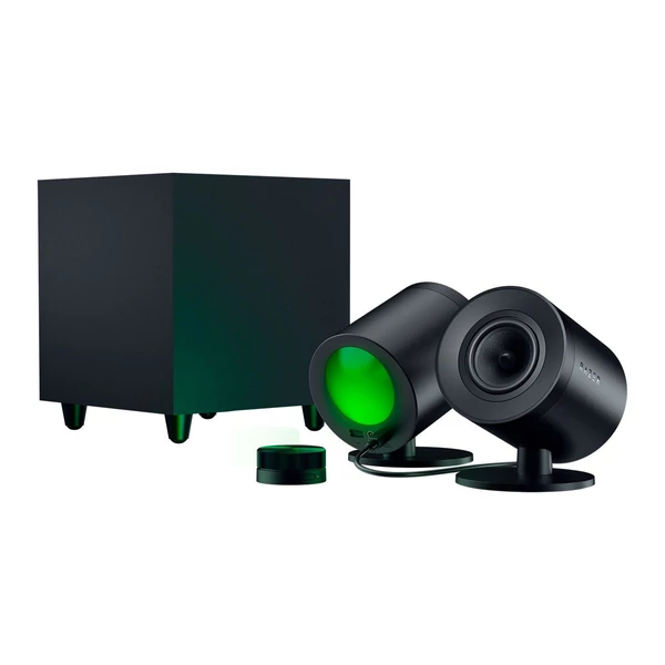 Razer Nommo V2 Pro hangfal, 2.1, fekete EU (RZ05-04740100-R3G1)