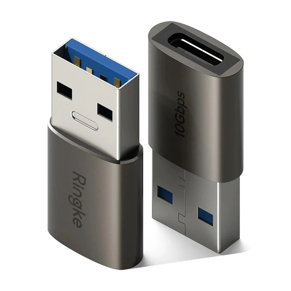Ringke Usb-C (anya) - USB-A (apa) adapter, (2db)