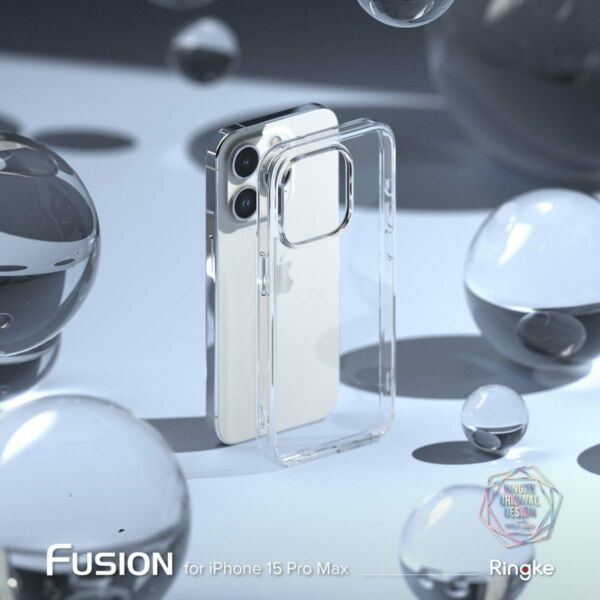 Ringke iPhone 15 Pro Max Fusion átlátszó tok