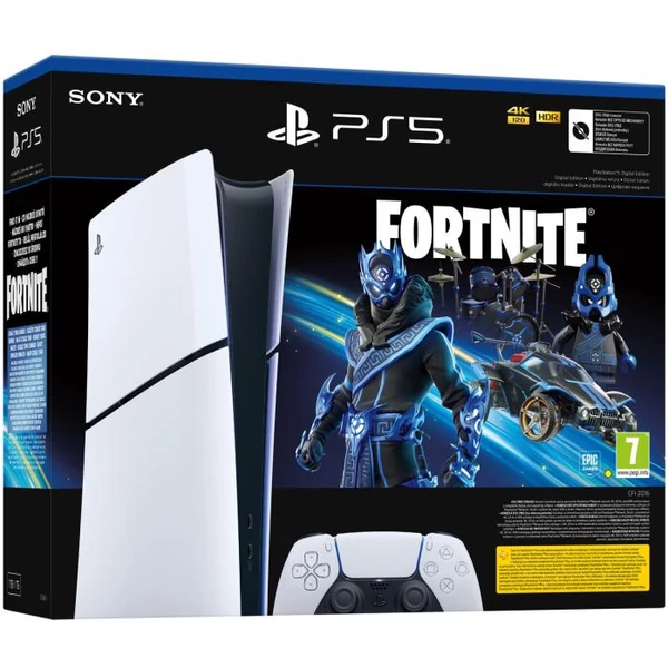 SONY PS5 Slim Digital Edition 1TB D-Chassis Fortnite Bundle EU