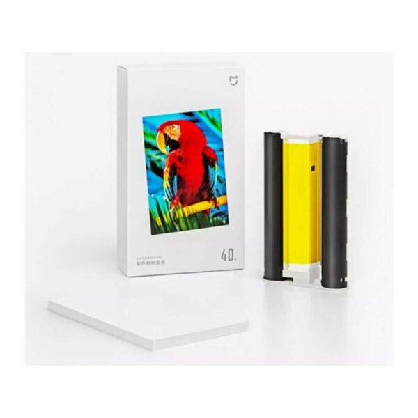 Xiaomi Mi Portable Photo Printer Instant 1S - fotópapír (7,62 cm, 40 lap) EU BHR6756GL