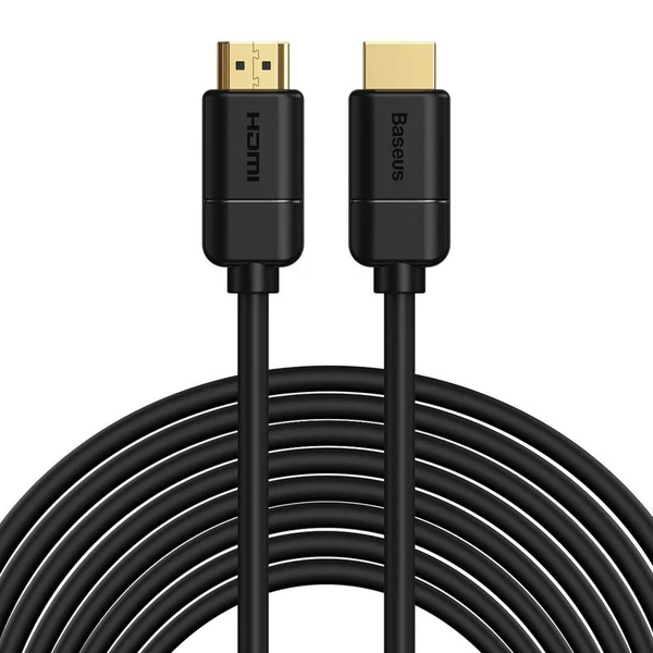 Baseus High definition Series HDMI - HDMI kábel, 4K, 30 Hz, 3D, HDR, 18 Gbps, 8m, fekete (CAKGQ-E01)