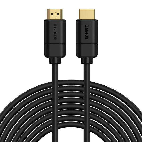 Baseus High definition Series HDMI - HDMI kábel, 4K, 30 Hz, 3D, HDR, 18 Gbps, 8m, fekete (CAKGQ-E01)