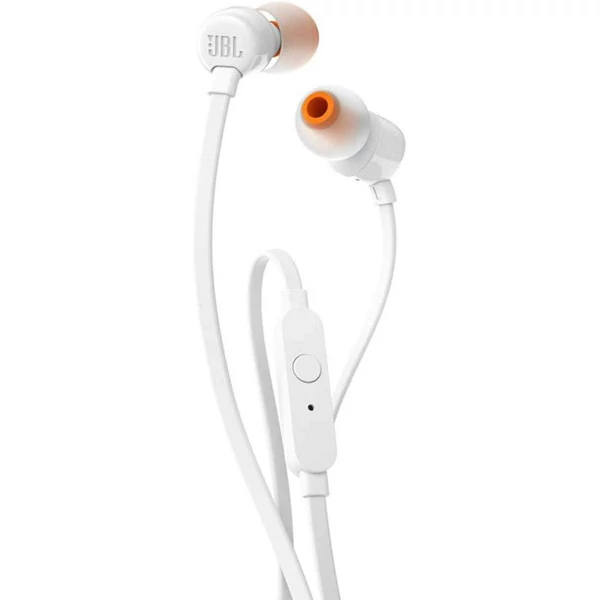 JBL Tune 110 In-Ear fülhallgató, fehér EU