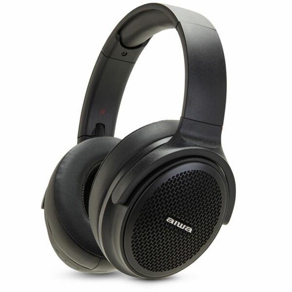 AIWA HST-250BT Bluetooth fejhallgató HyperBass funkcióval, fekete EU