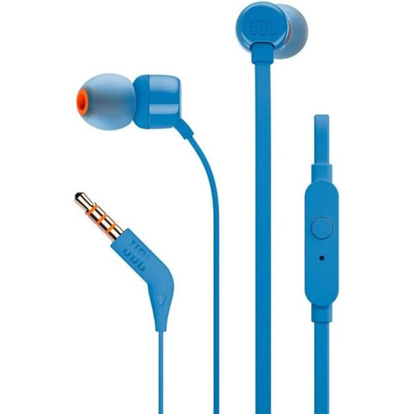 JBL Tune 160 In-Ear fülhallgató, kék EU